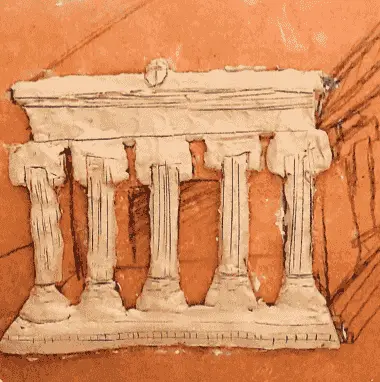 Student work from the Arkki The Temple Facade project, for ages 13 to 15.